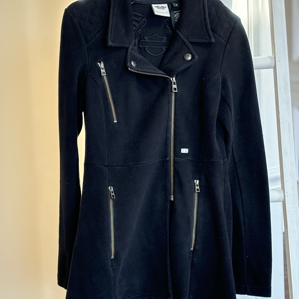 Harley Davidson coat , wings on back